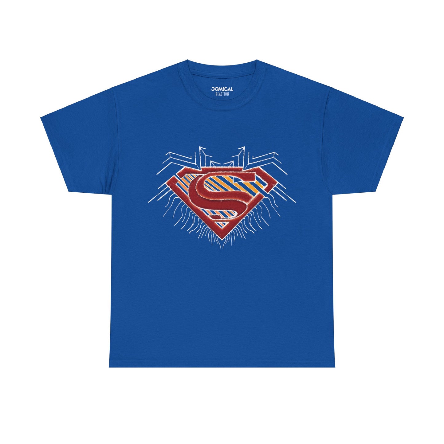 Unisex Shiny Red Deconstructive Supes Logo T-Shirt