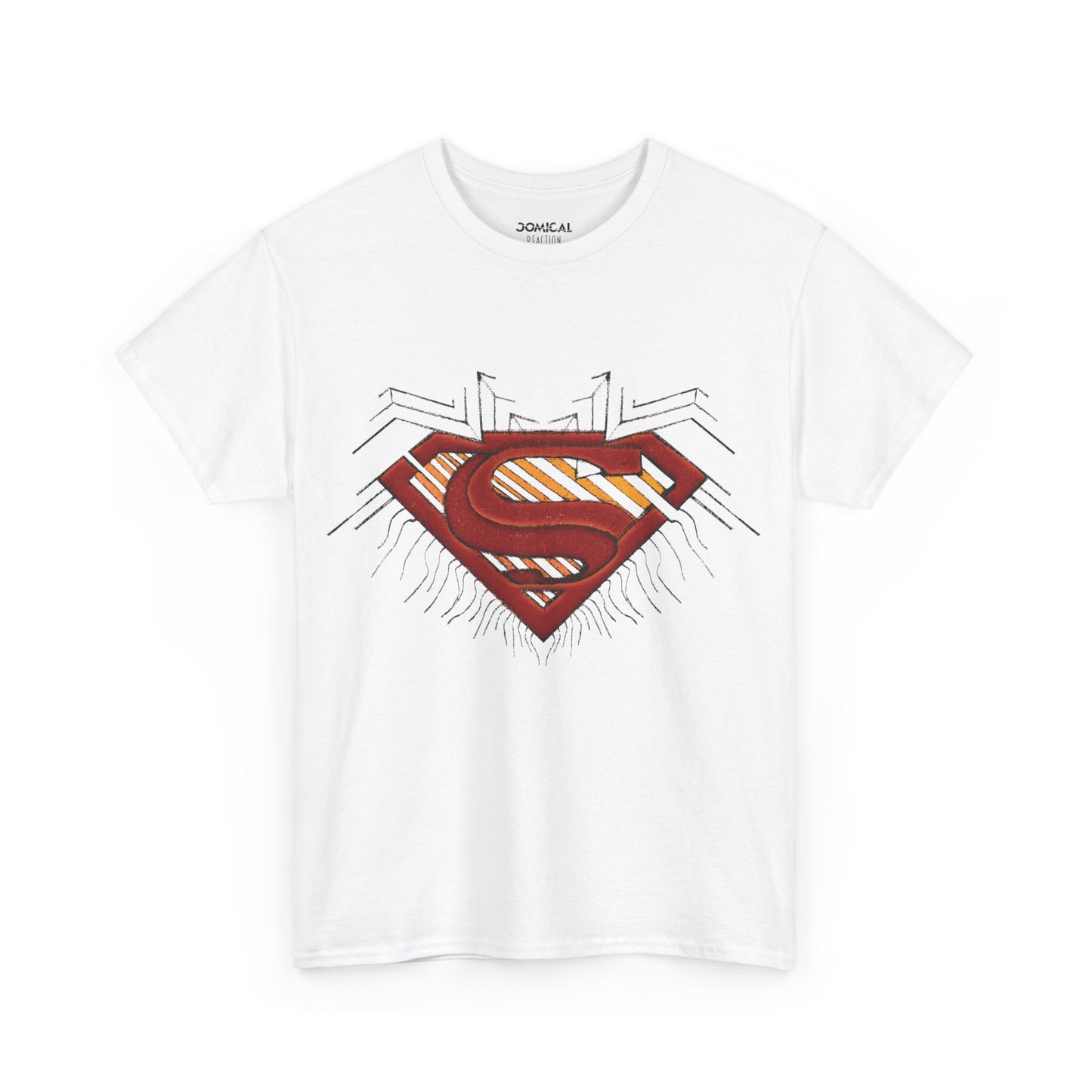 Unisex Shiny Red Deconstructive Supes Logo T-Shirt