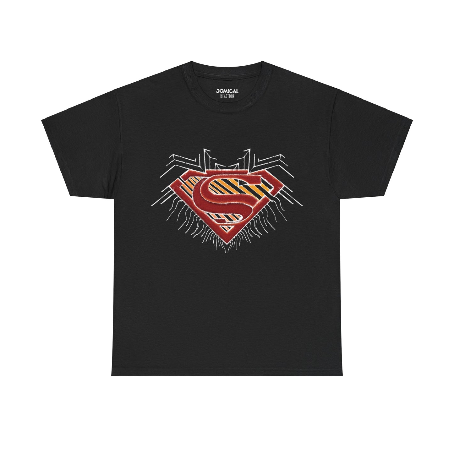 Unisex Shiny Red Deconstructive Supes Logo T-Shirt